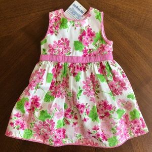 NWT Jojo Maman Bébé Summer Floral Dress, 3-6 M